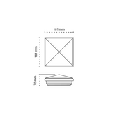 PVC NEW ENGLAND CAP 127x127mm, 7 year Warranty